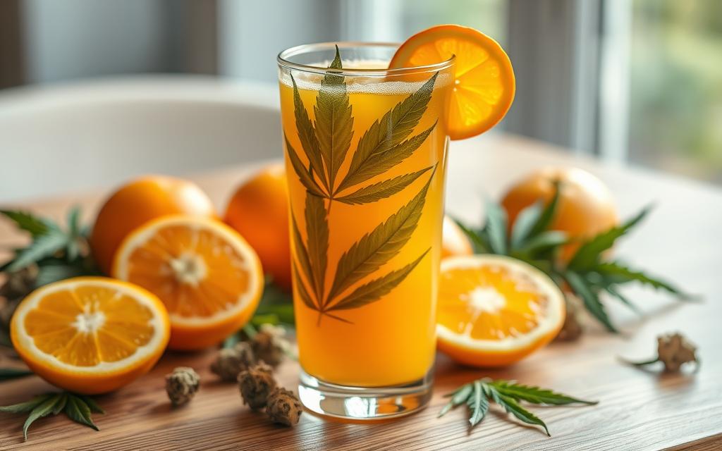 can i put cannabis into orange juice and drink it