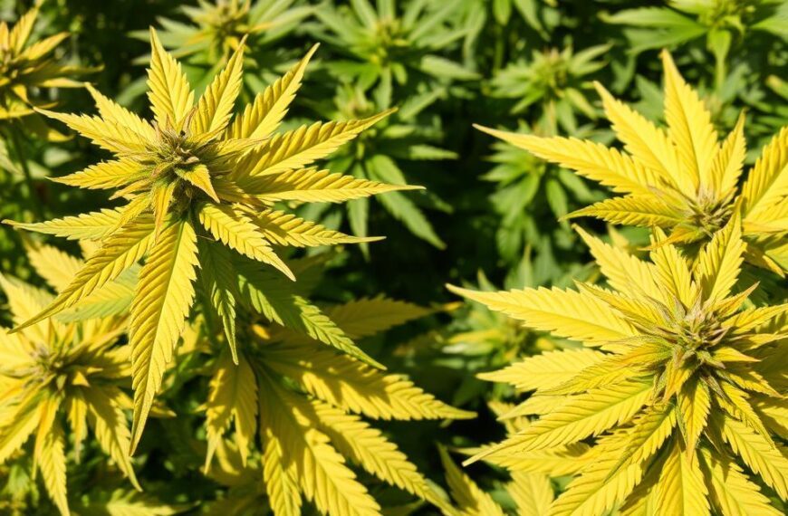 why is my cannabis plant turning yellow