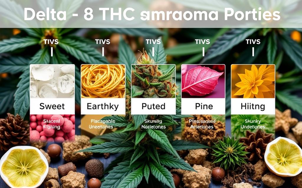 Delta-8 aroma profiles