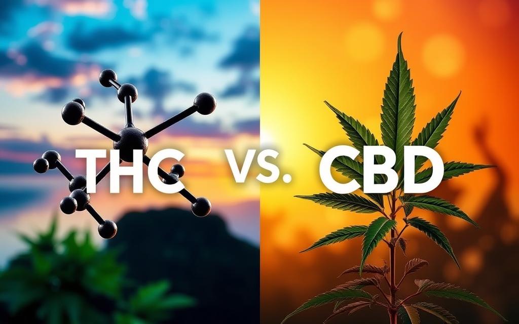 Differences between THC and CBD