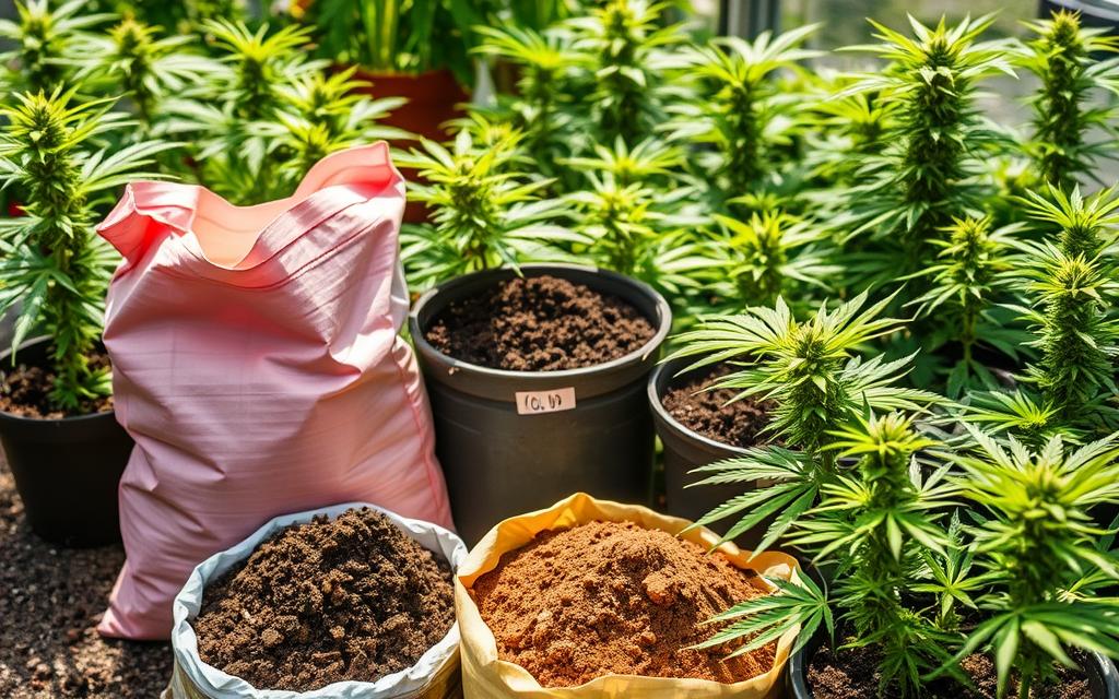 Selecting cannabis soil