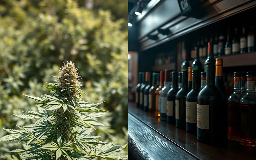 cannabis vs alcohol