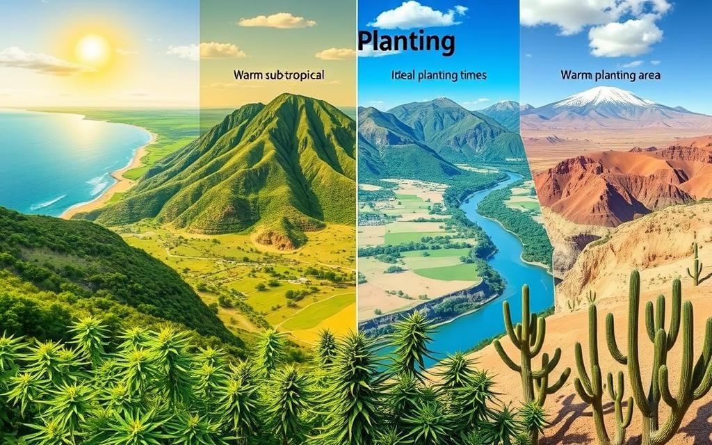 geographical planting considerations