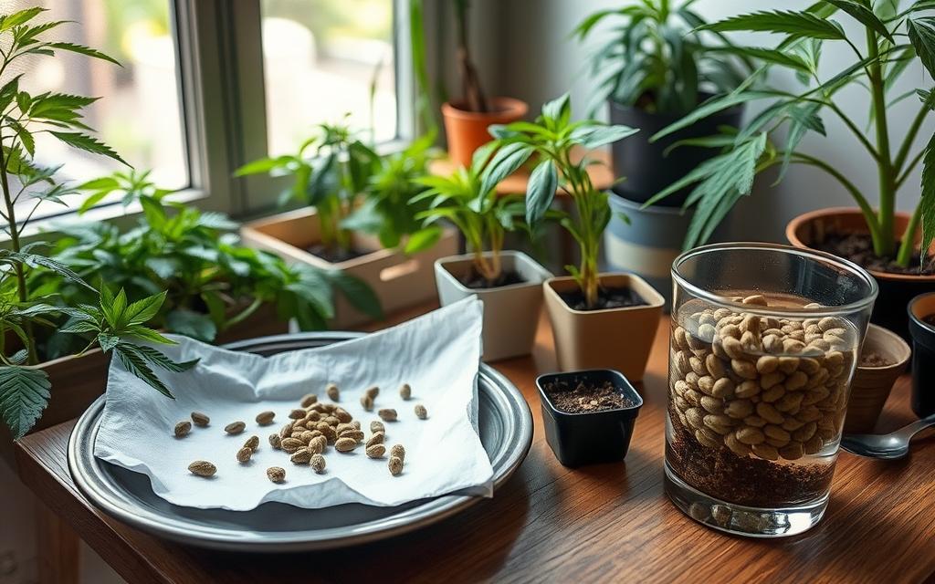 germinating old cannabis seeds methods