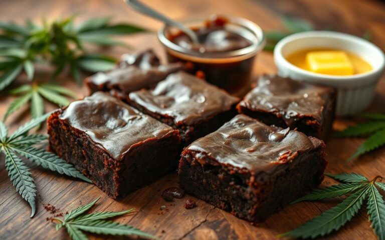 how much cannabis butter for brownies