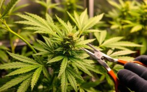 how to defoliate cannabis