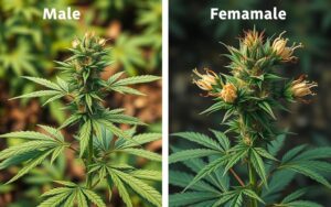 how to tell the difference between male and female cannabis
