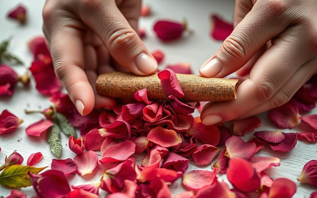 rolling rose petal blunt