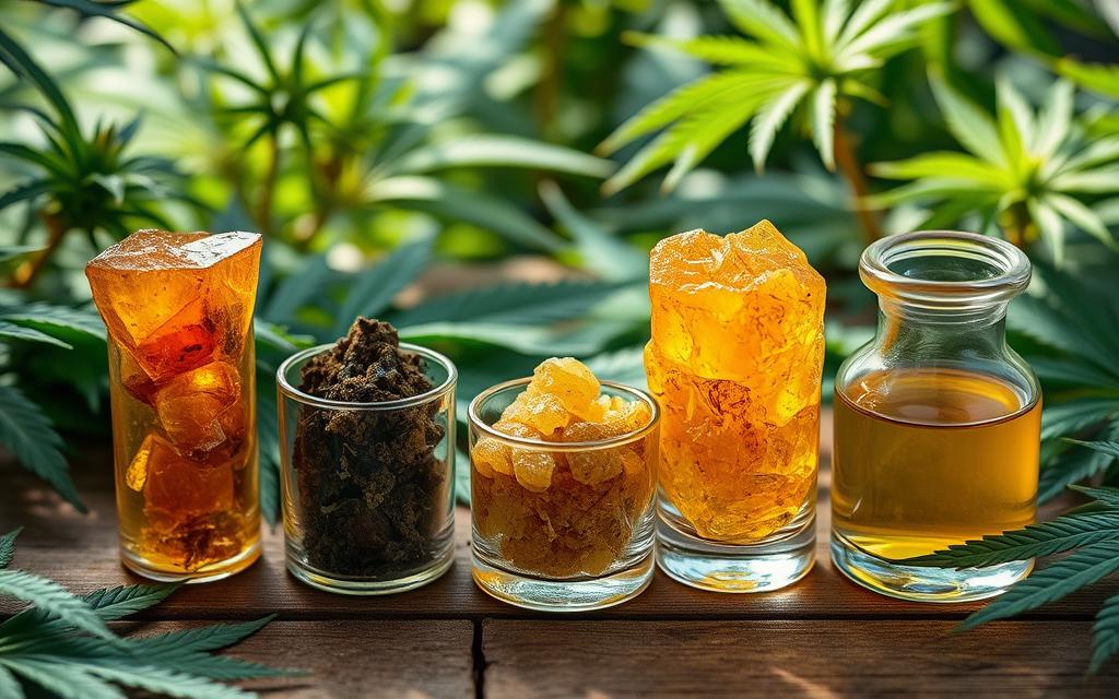 types of cannabis resin