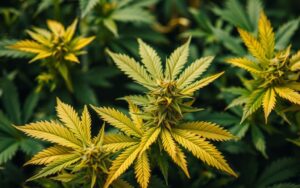 what causes cannabis leaves to turn yellow