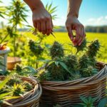 when to harvest cannabis outdoors