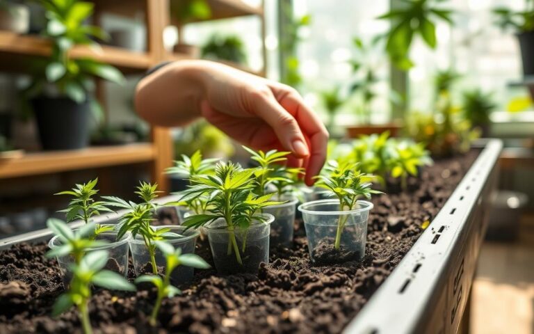 when to transplant cannabis seedlings from solo cups