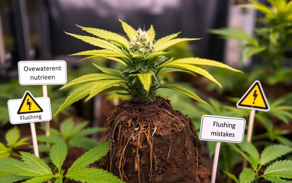 cannabis flushing mistakes