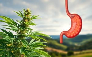 Cannabis and ulcer symptoms