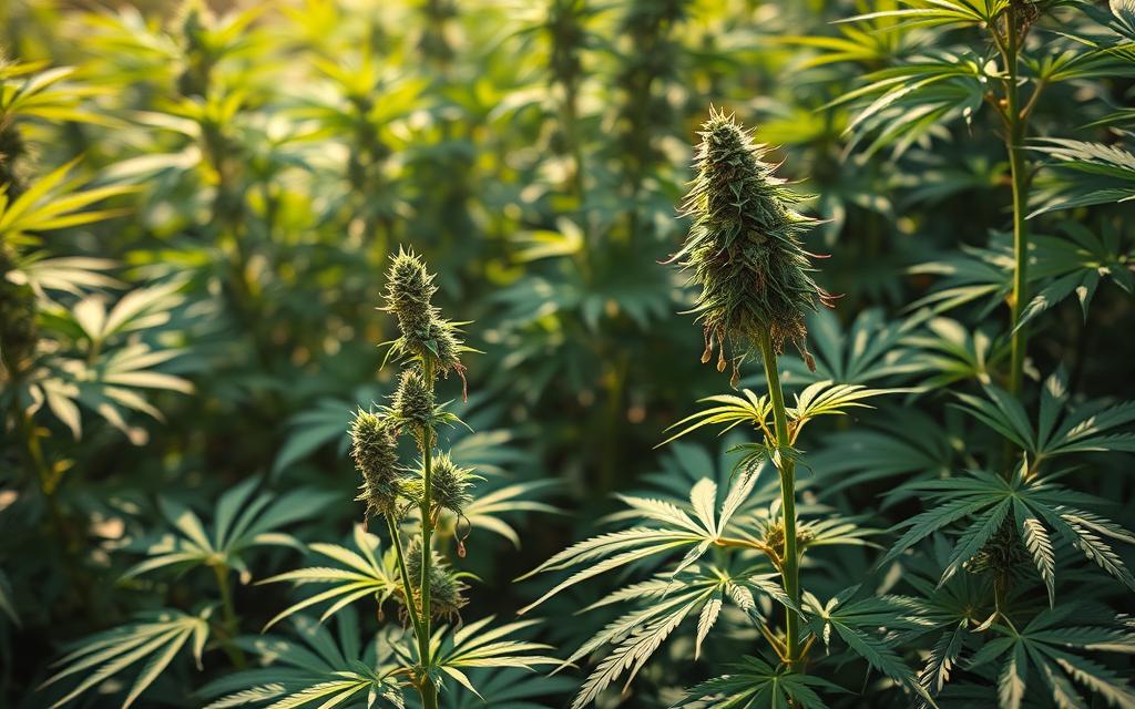 How to tell a female cannabis plant from a male?
